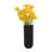 Zed Ribbed Ceramic Handcrafted Watertight Table Vase-86749013-86749017