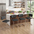 Tabouret de comptoir en faux cuir 25,6 po Millersport