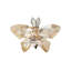 Glasswing Napkin Ring Set in a Gift Box