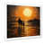 White Single Picture Framed