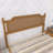 Walnut Wood Frame Queen Platform Bed