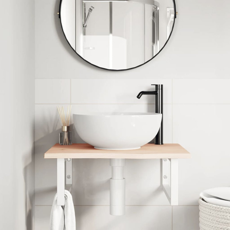0 -Piece Bracket Shelf, 2cm H x 60cm W x 50cm D, Natural