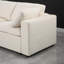 Confortable, modulaire, canapé, tissu, chic, petit espace, solution pour le salon