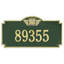 Monogram 1-Line Wall Address Plaque-1352793367-1352793369