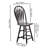 Azizi Swivel Solid Wood Counter Stool with Solid Wood Frame-1829209782