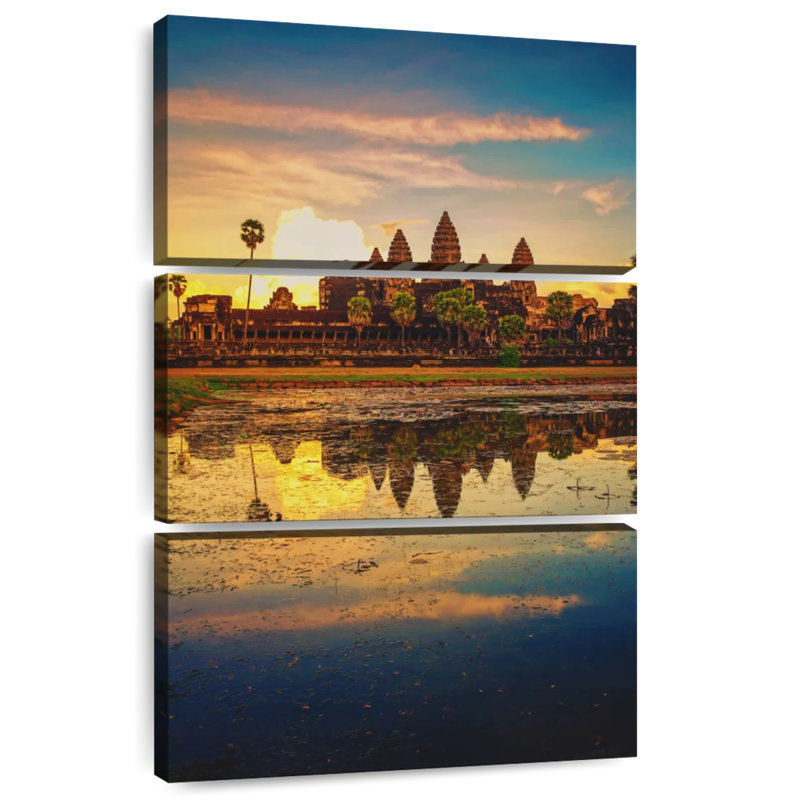 Adella Angkor Wat, 38" H x 24" W