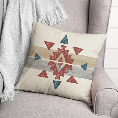 Geometric Throw Pillow