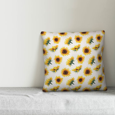 Sunflower Square Pillow Insert