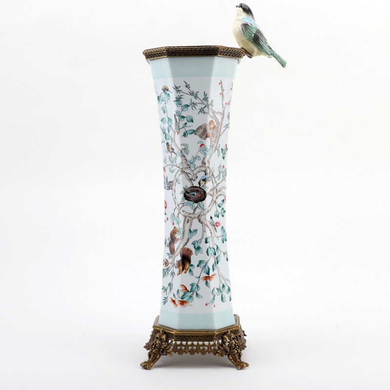 Hand Painted Decorative Porcelain Vase