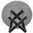 Sherril 47" Concrete Dining Table-1140800051
