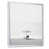 White Floater Framed