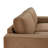 Russo Alejandro 93.7'' Upholstered Sofa & Ottoman Set With Solid Wood Legs
