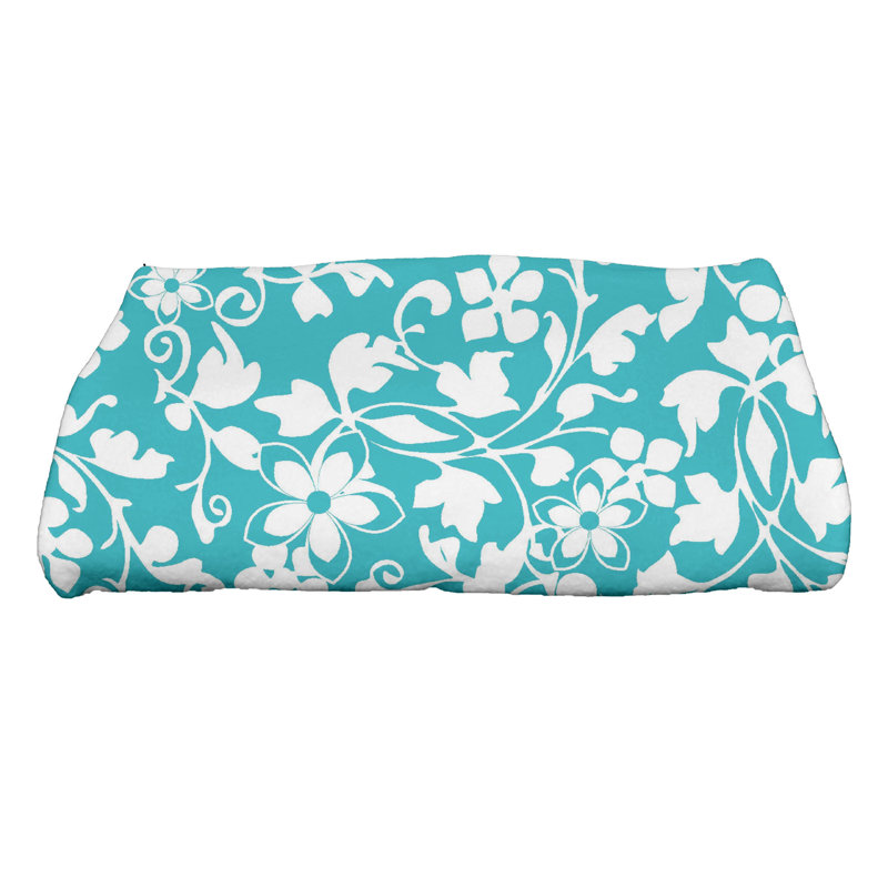 Serviette de bain en microfibre, Bleu