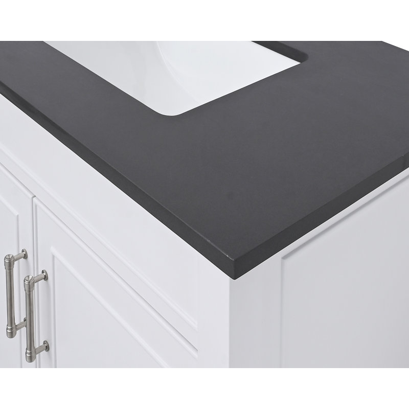61'' W Double Vanity Top, Ural Gray