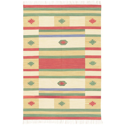 Southwestern Hand Woven Area Rug