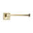 Capri Wall Mounted Brass Towel Bar and Toilet Paper Holder Set with 24" Towel Bar-32735896