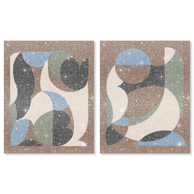 Centered Harmony Set Set by Oliver Gal, 20" H x 16" W, Gallery Wrapped