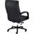 Interion Big & Tall Executive Chair With High Back & Fixed Arms, Bonded Leather, Black
