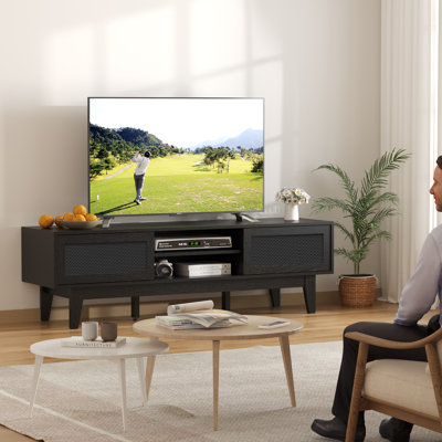 Rattan TV Stand