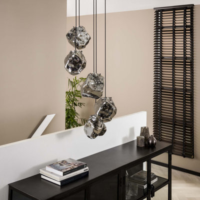 5 - Light Smoked Glass Pendant