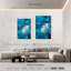 Ronce de baleine en bleu-108664199