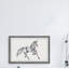 «Northernmost Silver Unicorn», reproduction encadrée-1504076121