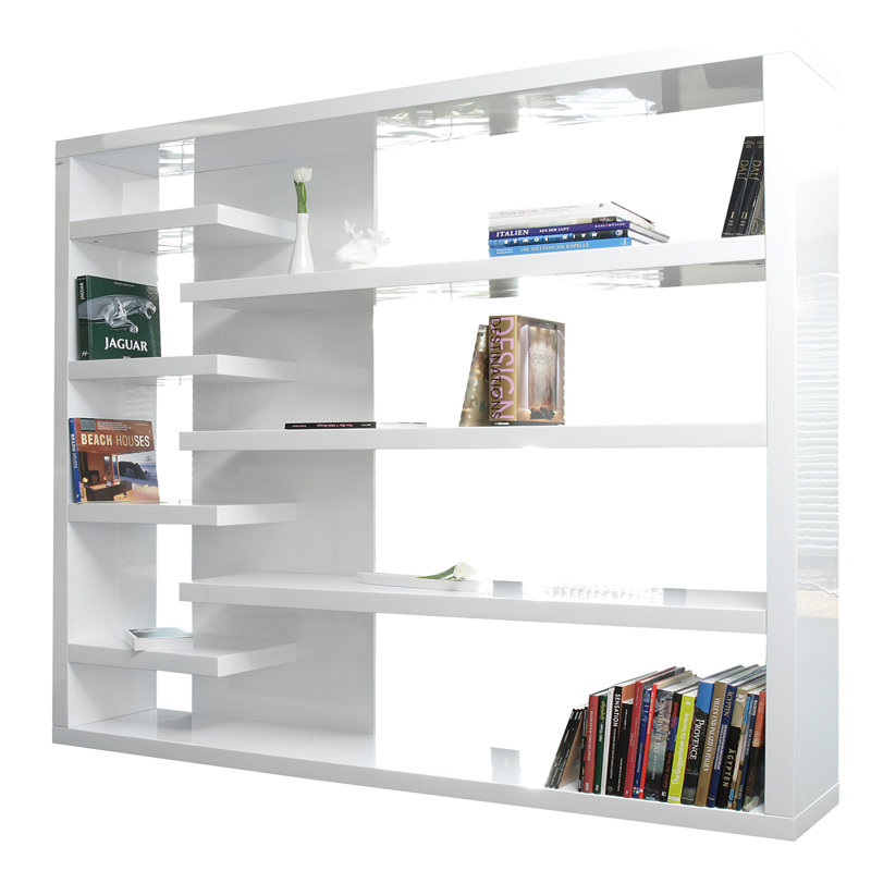 Arnera 200cm H x 200cm W Geometric Bookcase