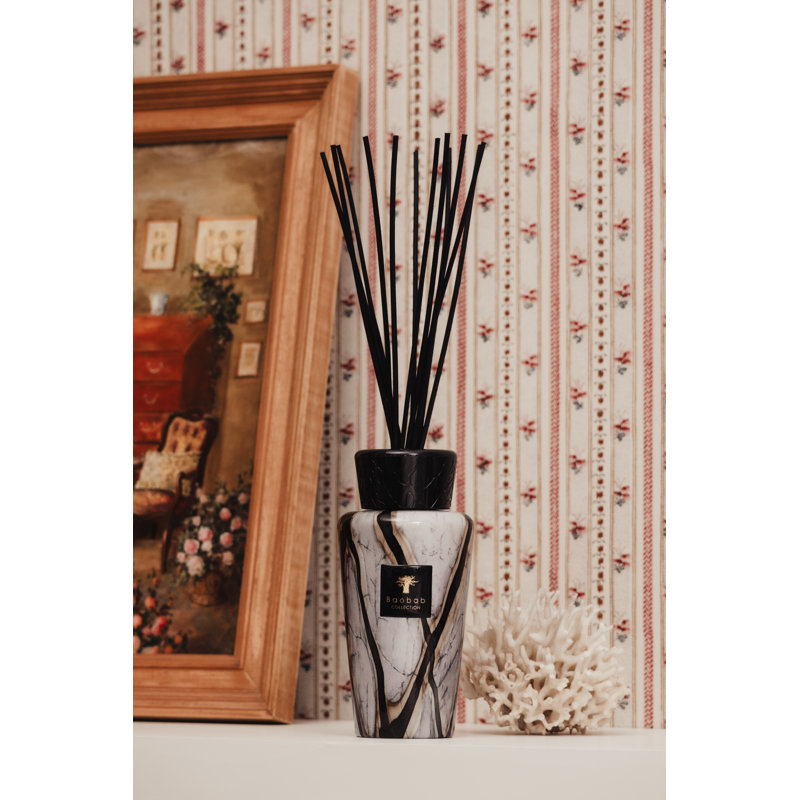 Diffuser 500ml, Marble, Leather/Rose/Plum