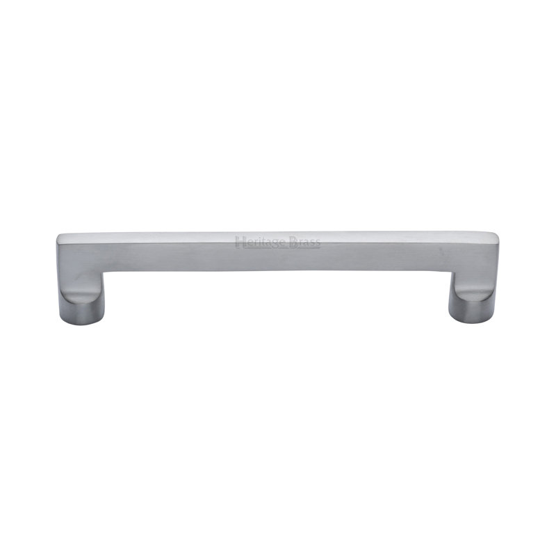 Heritage Brass Heritage Cabinet Pull Apollo Design, 1cm H x 17.2cm W x 3.5cm D, Polished Nickel