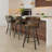 Neufeld Swivel Upholstered Counter Stool with Metal Frame-71087374-71087373