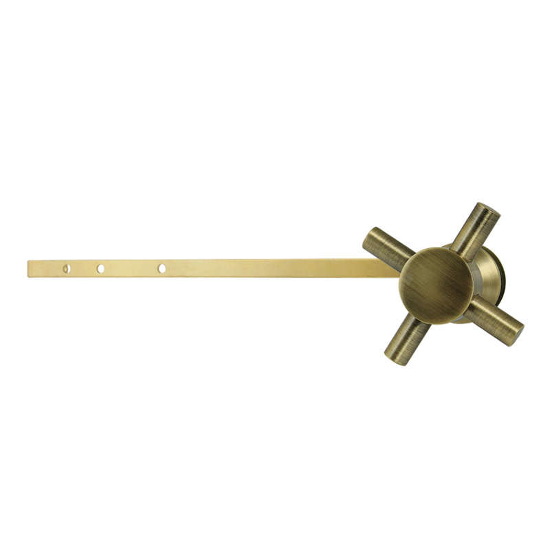 Kingston Brass Concord Universal Front or Side Mount Toilet Tank Lever, Antique Brass