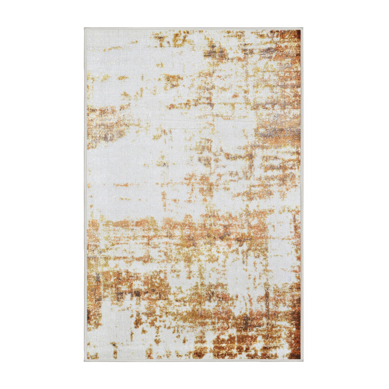 Tapis brun/blanc, Rectangle 6 pi x 9 pi