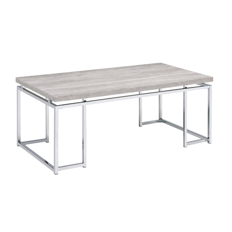 Table basse Kalmin, H 24,5 po x l 47,5 po x P 18,5 po