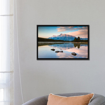 " Sunrise At Two Jack Lake " by Matteo Colombo