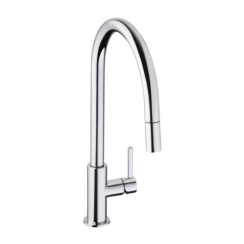 Abode Designs Althia Pull Out Kitchen Faucet, Chrome