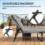 Chaise longue d'extérieur, chaise longue pliante-216817712