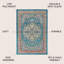 Tapis bleu / jaune Lathan Bohemian FLAIR Boho-2074019055