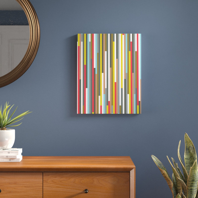 Ses, impression sur toile tendue, H 10 po x l 8 po x P 1,5 po