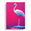 Neon Flamingo - Wall Art-762406385-749646619
