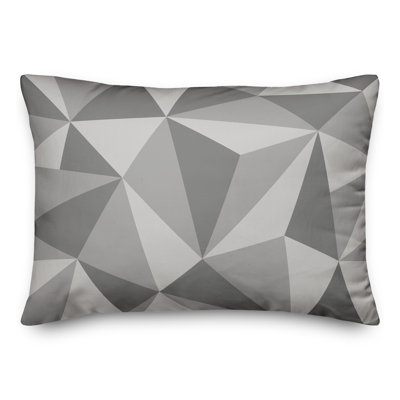 Coussin lombaire à motif géométrique