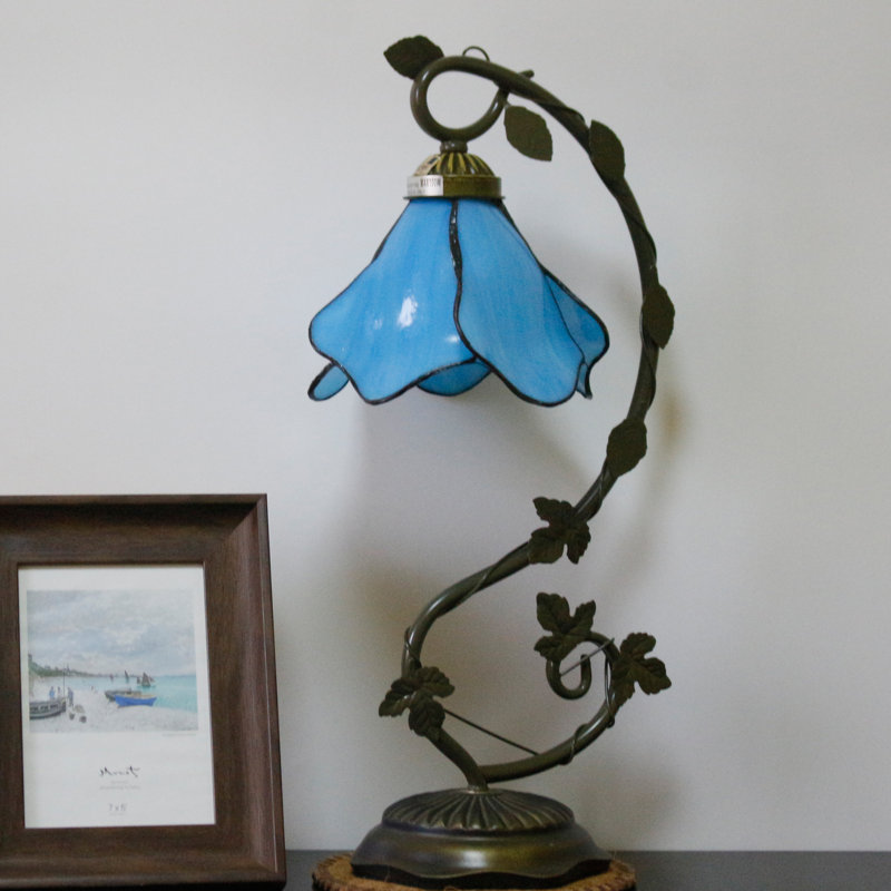 Alfonsa Metal Lamp, Blue