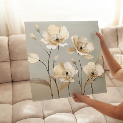 «Floral Flowers II», reproduction d'art classique sans cadre