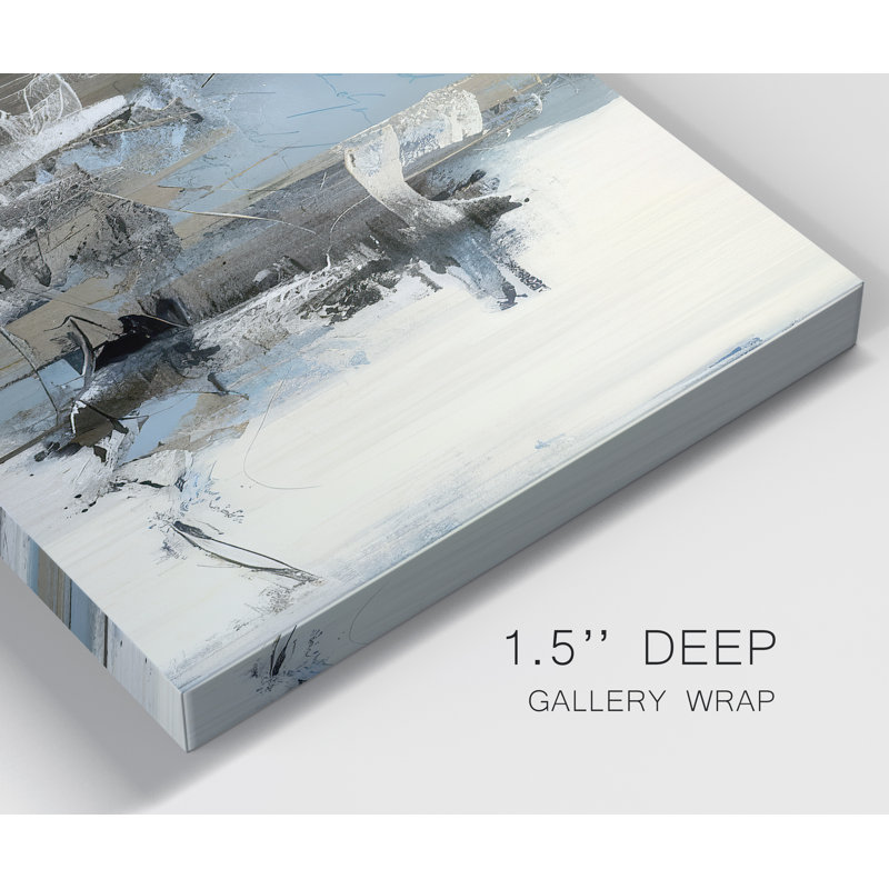 Painter's Composition Study VII - Multi Piece Framed Canvas, 60" H x 120" W x 2" D