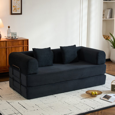 Modular Sectional Sofa with Ottoman, L-Shaped Cloud Couch Sectional with Comfort Chaise, Double Cushions, Soft Chenille Fabric, Oversized Deep Seat Sofa for Living Room