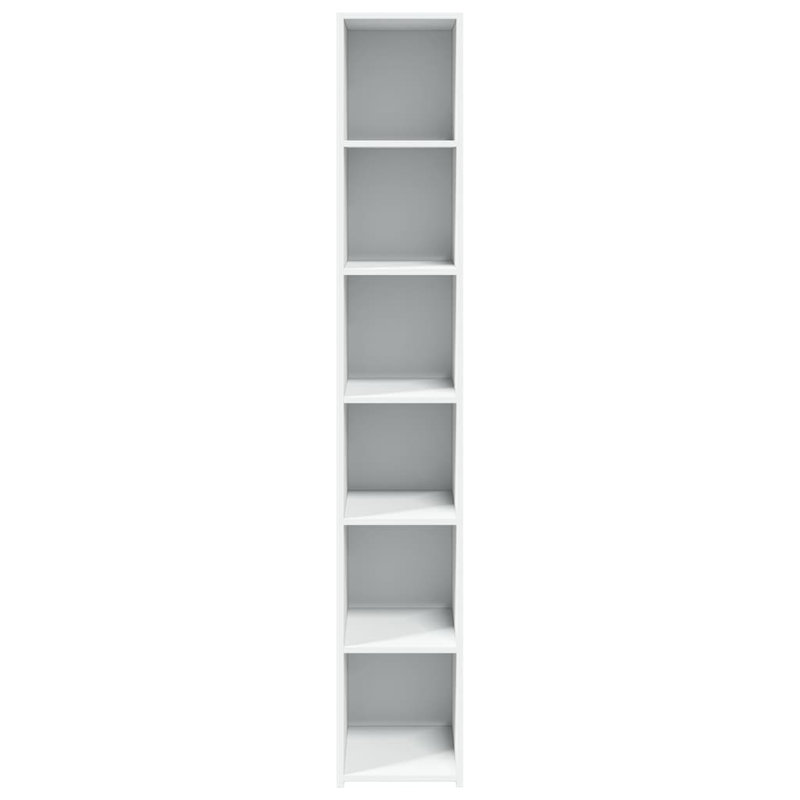 Vidaxl highboard made of wood, White, 185cm H x 45cm W x 41cm D