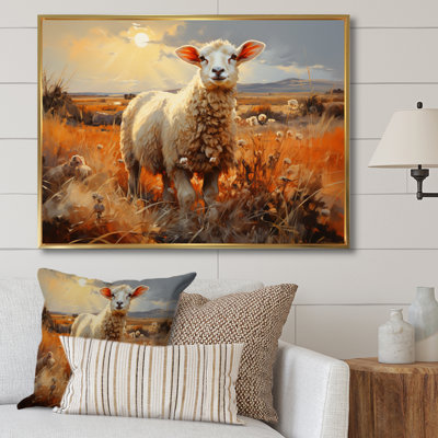 " Sheep In Sunlight I "