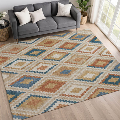 Tapis intérieur / extérieur lavable à la machine Aten ACN2331 Diamond