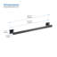 Porte-serviettes mural 19 po Blaze-91944540
