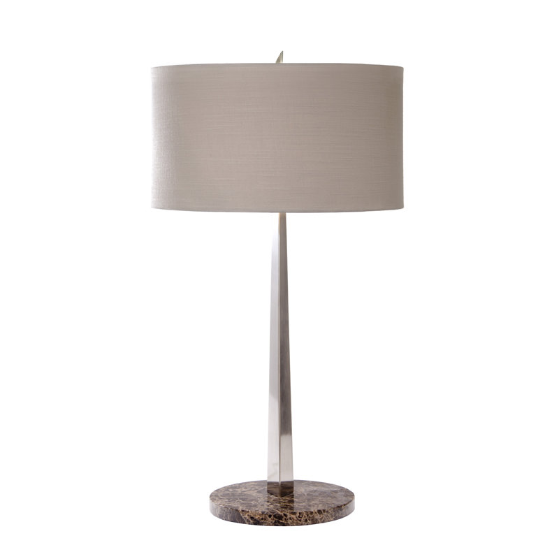 Tigers Eye Metal Table Lamp