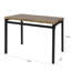 Adien Metal Base Dining Table